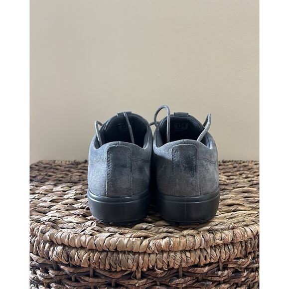 ECCO Soft 7 Tred Leather Gray Men's Size EU 42 Gore-Tex Waterproof Shoes 6 - Picture 5 of 7